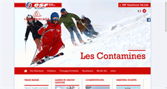 Desktop Screenshot of esf-lescontamines.net